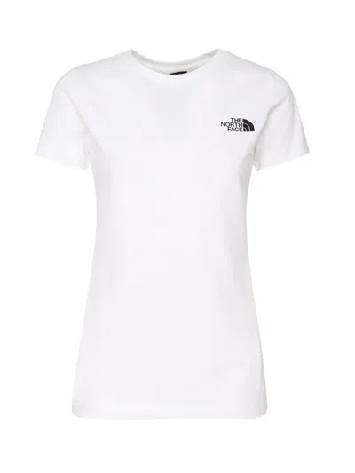 The North Face Redbox Cotton T-shirt In White