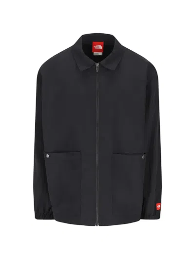 The North Face Redbox Front-pockets Jacket In Black