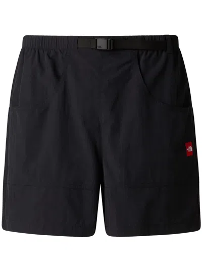 The North Face Redbox Nylon Belted Short In Black