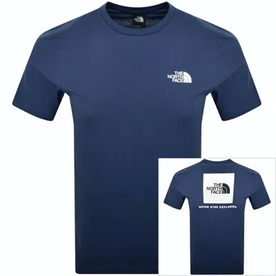 THE NORTH FACE THE NORTH FACE REDBOX T SHIRT BLUE
