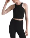 The North Face Refina Longline Sports Bra In Tnf Black