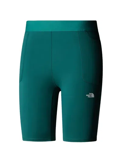 The North Face Refina Panelled Logo-detail Shorts In Green