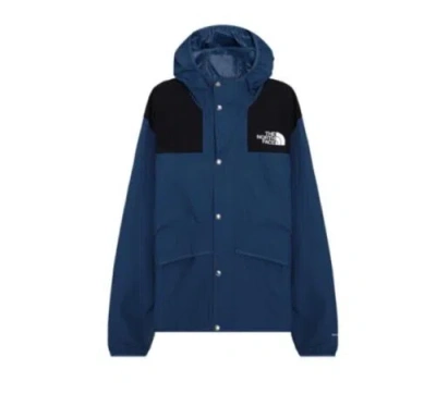 Pre-owned The North Face Retro 1986 Mountain Full Zip Hooded Dryvent Jacket 86 Summit Navy