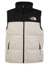 The North Face Retro 1996 - Padded Vest In White/black