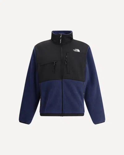 The North Face Logo Vertical Collar Grab Velvet Casual Jacket In Black
