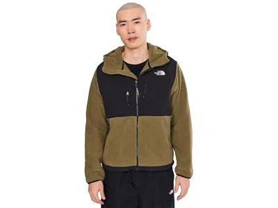 The North Face Retro Denali Hoodie Men's Coat Caraway Seed/tnf Black: Sm, Fleece/polyester In Multi