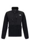 The North Face Canyonlands Stretch Fleece Standard Fit Full Zip Mock Neck Sweatshirt In Black