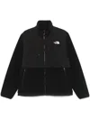 The North Face Retro Denali Logo-embroidered Shell And Recycled-fleece Jacket In Black