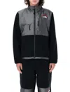 The North Face Giacca Sportiva Retro Denali In Pile In Tnf Black/moonstone Gre