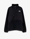 The North Face Mens Black Retro Denali Funnel-neck Fleece Jacket In Black