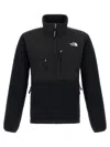 The North Face Canyonlands Stretch Fleece Standard Fit Full Zip Mock Neck Sweatshirt In Black