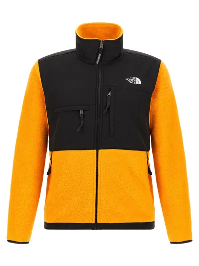 The North Face Retro Denali Puffer Jackets Yellow In Orange