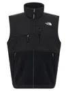 The North Face Logo Vest With High Collar And Pockets In Black