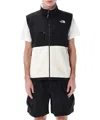 The North Face Zippered Pockets Color Block Vest In White