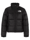 The North Face Black 1996 Retro Nuptse Down Jacket In Black