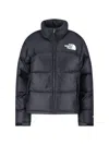 The North Face Nuptse Water Repellent 700 Fill Power Down Short Puffer Jacket In Black