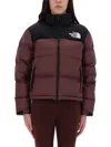 The North Face 1996 Retro Nuptse Jacket Khumbu Climbing School White Dune Nylon Coats Brown In Brown