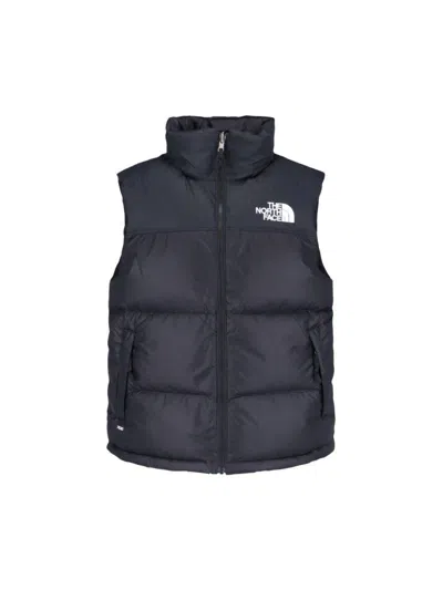 THE NORTH FACE RETRO NUPTSE 1996 PADDED GILET IN BLACK