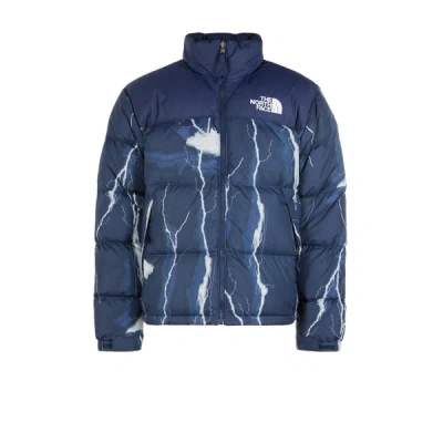 The North Face Retro Nuptse Down Jacket In Blue