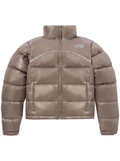 The North Face Brown 2000 Retro Nuptse Down Jacket In Nxl Falcon Brown