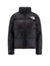 The North Face Retro Nuptse Nylon Down Jacket In Black