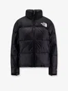 The North Face Retro Nuptse Nylon Down Jacket In Black