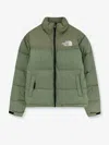 The North Face Retro Nuptse 1996 Bark Mist Down Jacket In Green