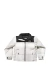 The North Face Retro Nuptse Puffer Jacket In Weiss
