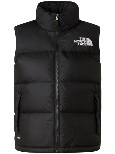 The North Face Retro Nuptse Vest In Black
