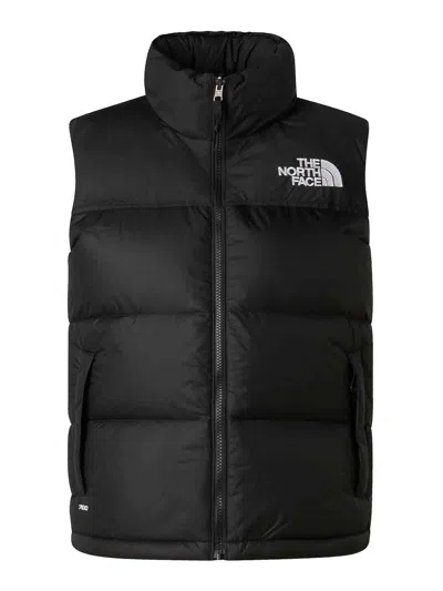 The North Face Retro Nuptse Vest In Black