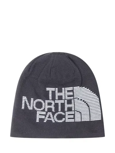 The North Face Reversible Beanie In Tnfb Tnfw
