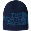 The North Face Reversible Highline Beanie Navy In Blue