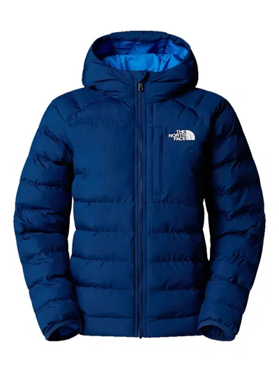 The North Face Kids' Reversible Hooded Jacket In Blue