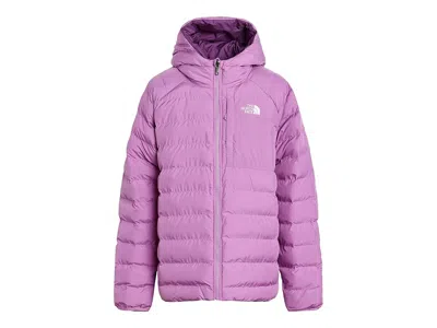 The North Face Reversible Perrito Hooded Jacket (little Kid/big Kid) Girl's Coat Hushed Lavender: Md (10 Big Kid),  In Purple