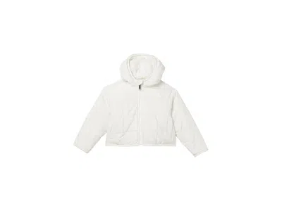 The North Face Reversible Shasta Full Zip Hooded Jacket (toddler) Kid's Coat White Dune : 6 Toddler, Fleece/polyest