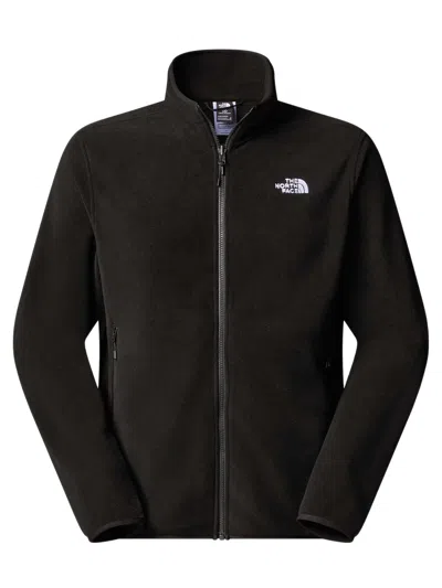 The North Face Reversible Zip-front Sweatshirt With Hidden Pocket Zippers In Black