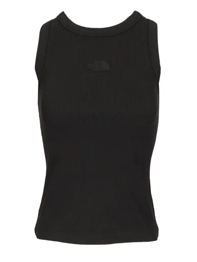 The North Face Ribbed Tank Top Tops Black