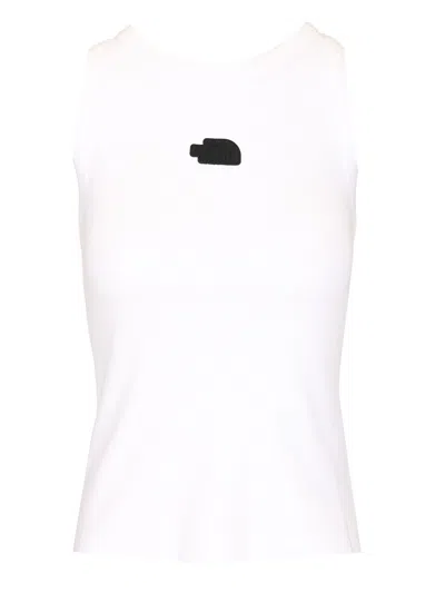 The North Face Ribbed Tank Top Tops White