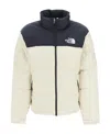 The North Face Beige 1996 Retro Nuptse Down Jacket In White