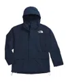 The North Face Ripstop Mountain Logo Embroidered Hooded Jacket In Black