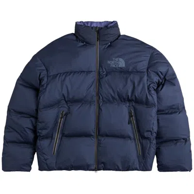 Pre-owned The North Face Rmst Nuptse Jacket 'summit Navy/silver Reflective' In Blue
