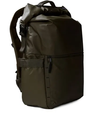 The North Face Rolltop Backpack In Green
