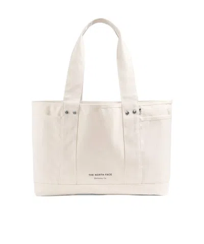 The North Face Round Cotton Handbag In White