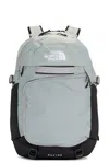 The North Face Router Backpack In Meld Grey & Tnf Black