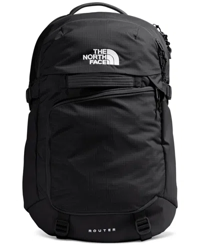 The North Face Router Flexvent Backpack In Tnf Black,tnf Black-npf