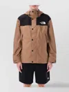 The North Face Rule Hooded Jacket With Side Pockets In Brown