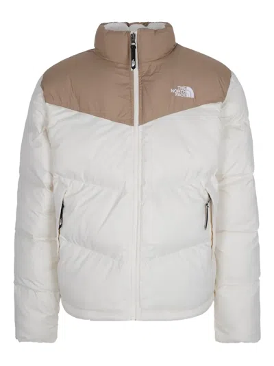 THE NORTH FACE SAIKURU COLOUR-BLOCK PUFFER JACKET
