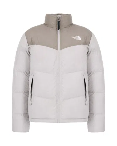 The North Face Saikuru Regular Fit Contrast Panels Thermal Puffer Jacket In Multi