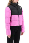 The North Face Saikuru Short Puffer In Micro Ripstop In Multi