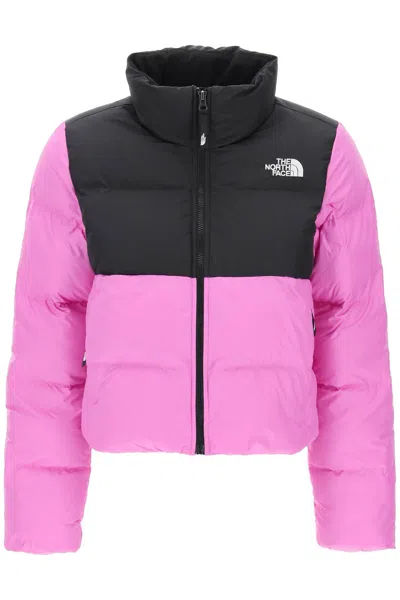 The North Face Saikuru Short Puffer In Micro Ripstop In Mixed Colours